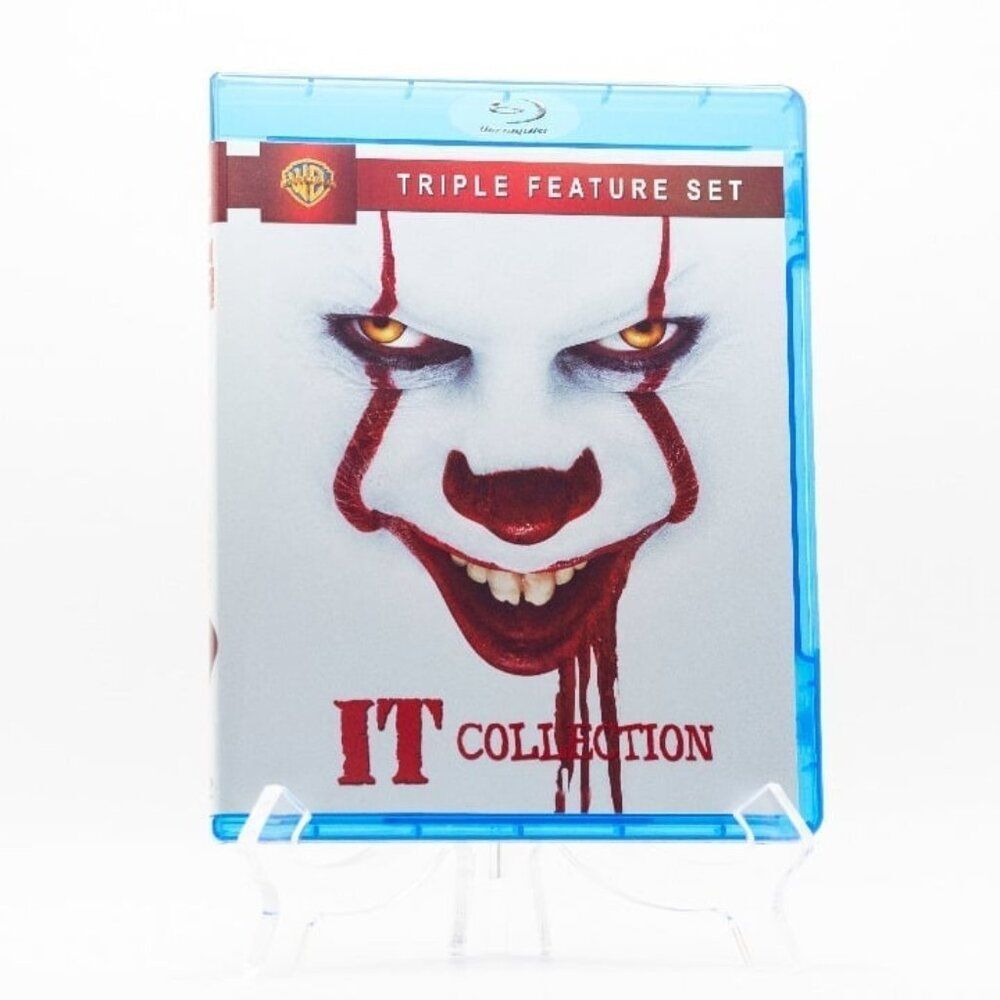 It Movie Collection (3 Movies) 1990 2017 2019 - Stephen King - BluRay